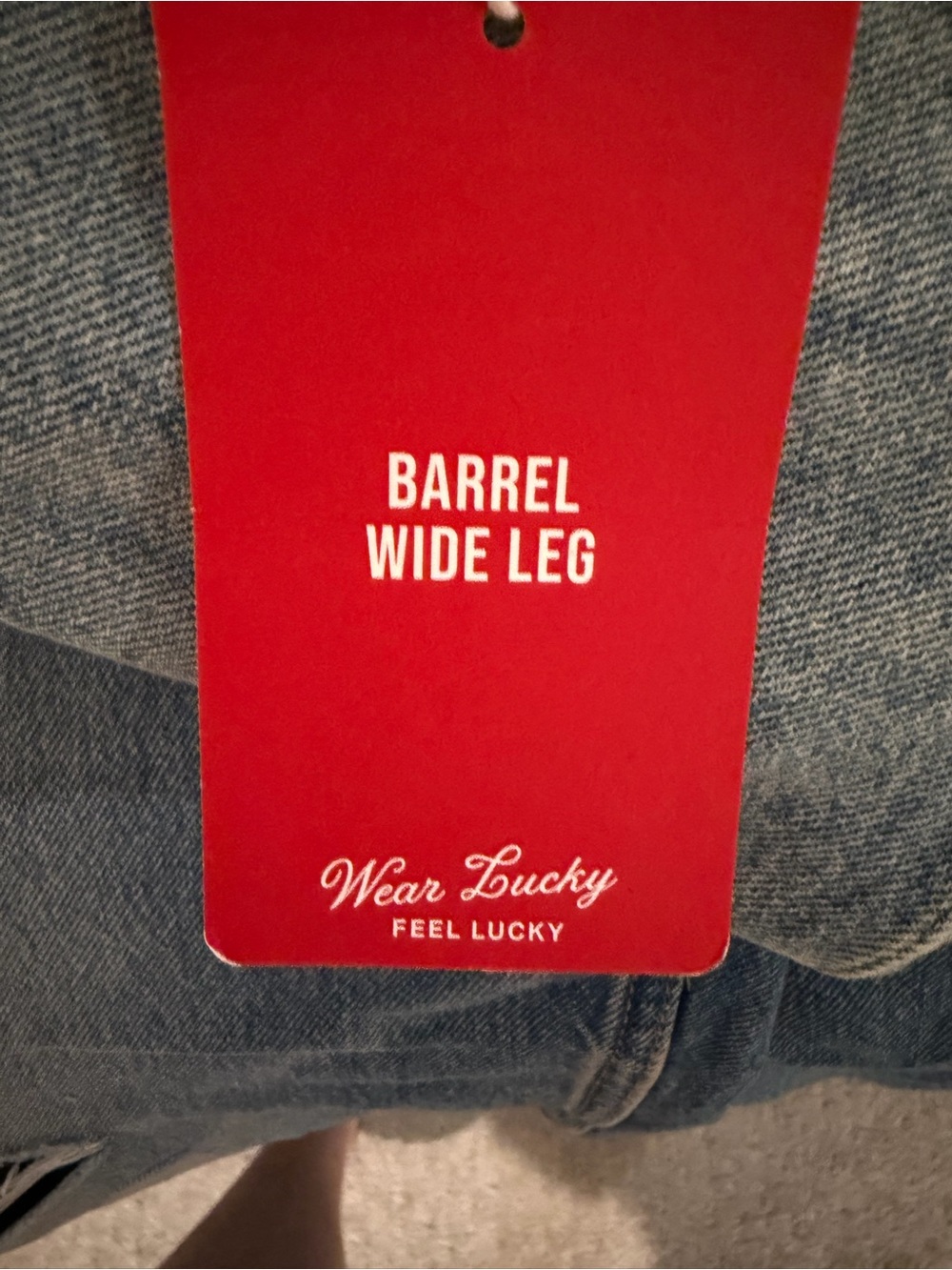 Lucky Brand Light Blue Wide Leg Jeans - Picture 5 of 6